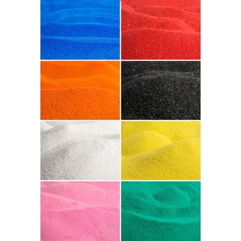 Sandtastik® Rainbow Sand Art Set; 8 pc Refillable Bottle Set