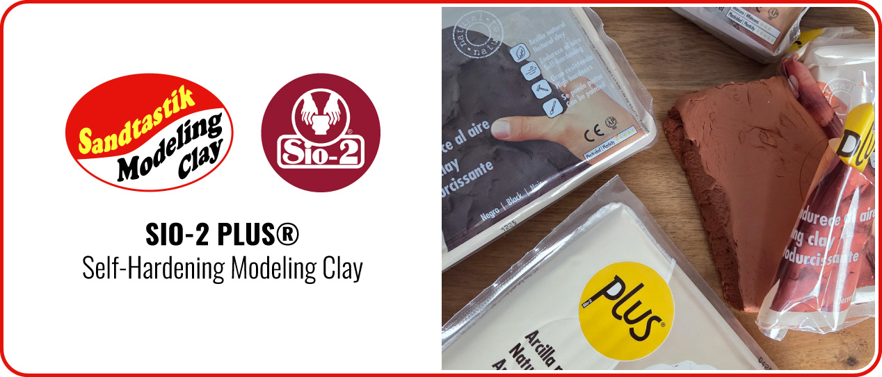 SIO-2 Plus® Self-Hardening Modeling Clay