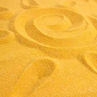 Classic Colored Sand - Gold - 5 lb (2.3 kg) Bag