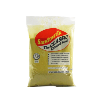Classic Colored Sand - Yellow - 2 lb (908 g) Bag