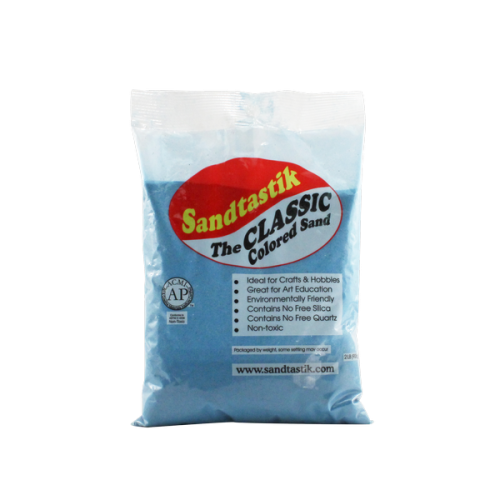 Classic Colored Sand - Light Blue - 2 lb (908 g) Bag Classic Colored Sand - Light Blue - 2 lb (908 g) Bag