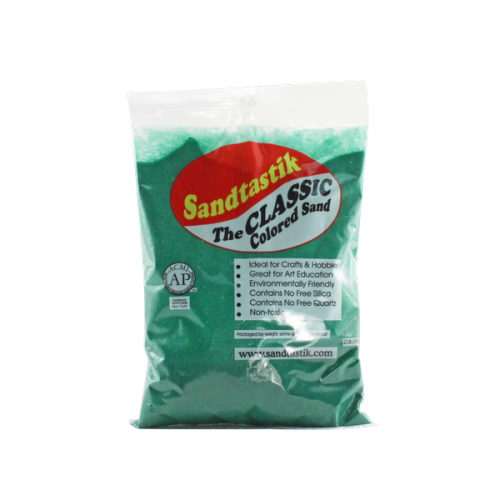 Classic Colored Sand - Emerald Green - 2 lb (908 g) Bag