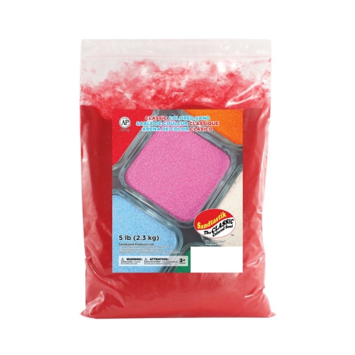 Classic Colored Sand - Red - 5 lb (2.3 kg) Bag Classic Colored Sand - Red - 5 lb (2.3 kg) Bag
