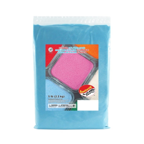 Classic Colored Sand - Light Blue - 5 lb (2.3 kg) Bag Classic Colored Sand - Light Blue - 5 lb (2.3 kg) Bag