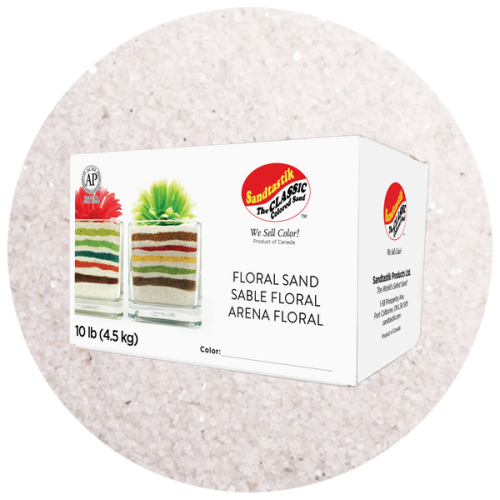 Floral Colored Sand - Natural - 10 lb (4.5 kg) Box