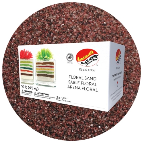 Floral Colored Sand - Brick - 10 lb (4.5 kg) Box