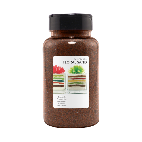 Floral Colored Sand - Baltic Brown - 22 oz (623 g) Bottle