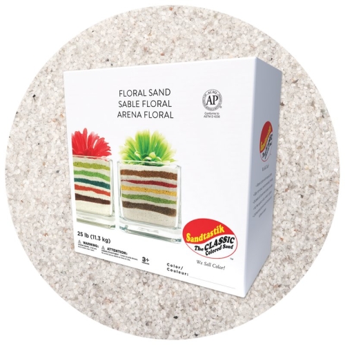 Floral Colored Sand - Natural - 25 lb (11.4 kg) Box