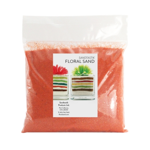 Floral Colored Sand - Orange - 2 lb (908 g) Bag