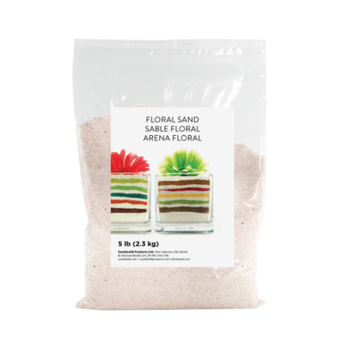 Floral Colored Sand - Natural - 5 lb (2.3 kg) Bag