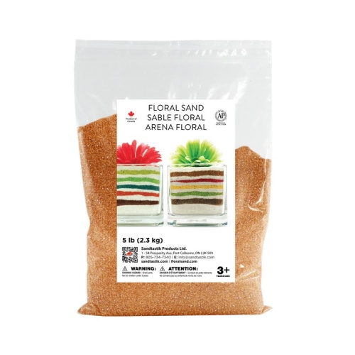 Floral Colored Sand - Redwood - 5 lb (2.3 kg) Bag
