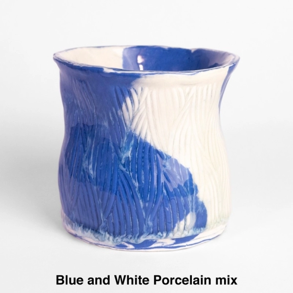 UPSALA Blue Porcelain Clay 11lb Cone 6-7 - The Compleat Sculptor
