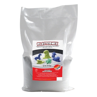 PLASTERMIX Plaster of Paris, Arctic White, 22 lb (10 kg)