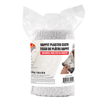 Rappit Plaster Cloth Craft Grade - 4 in X 15 ft Roll