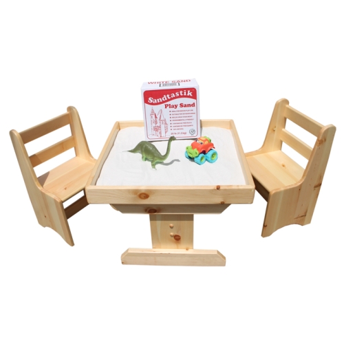Sandtastik® Sand Table & Chairs Set + BONUS Play Sand