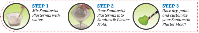 3 Easy Steps to Mixing Sandtastik Plaster